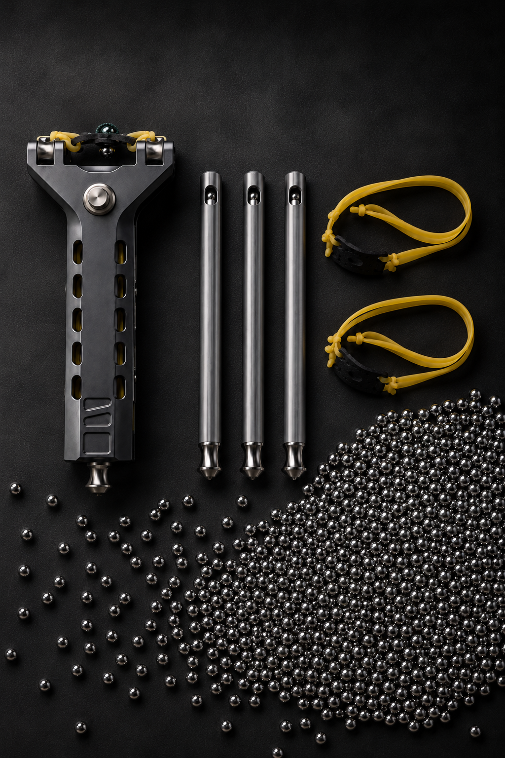 VANTA V10 founder kit: slingshot, 3 magazines, steel BBs and band